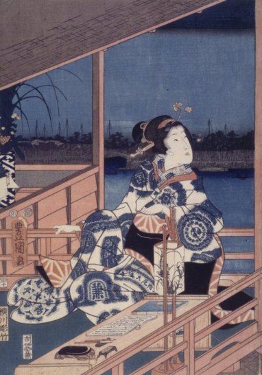 Brooklyn_Museum_-_Moonlight_View_of_Tsukuda_with_Lady_on_a_Balcony_-_Utagawa_Hiroshige_(Ando)